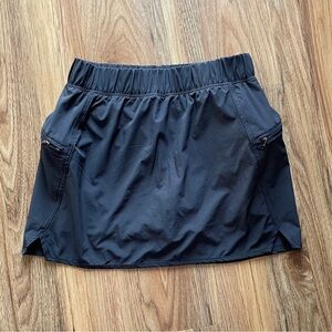 CALIA by Carrie Underwood Black Skort with Zipper Pockets